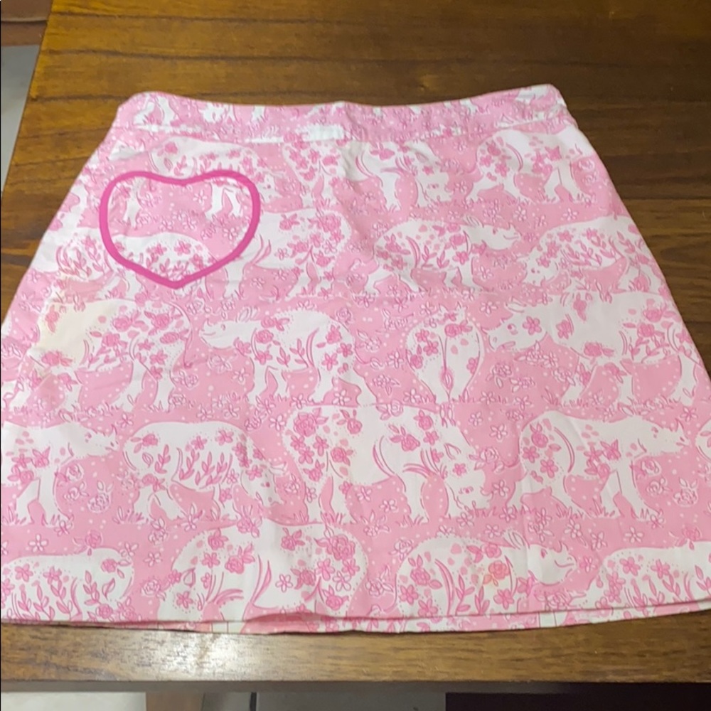 Vintage Lilly Pulitzer rhino skirt